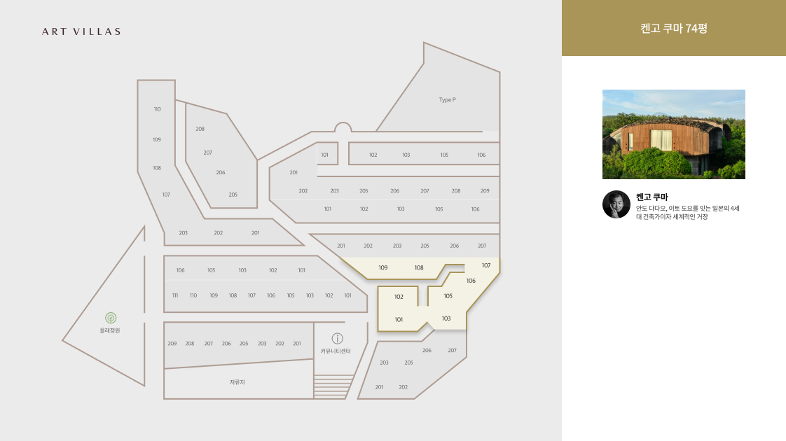  Block information - Kengo Kuma