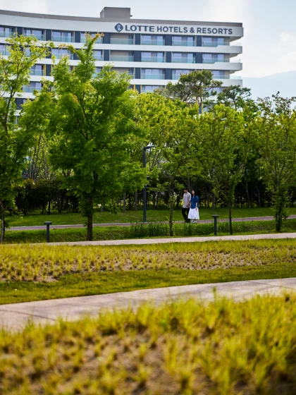 Grass square